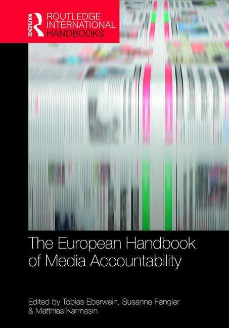 Book cover of The European Handbook Of Media Accountability (PDF)