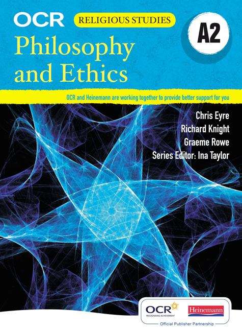 Book cover of OCR A2 Religious Studies: Philosophy and Ethics (PDF)