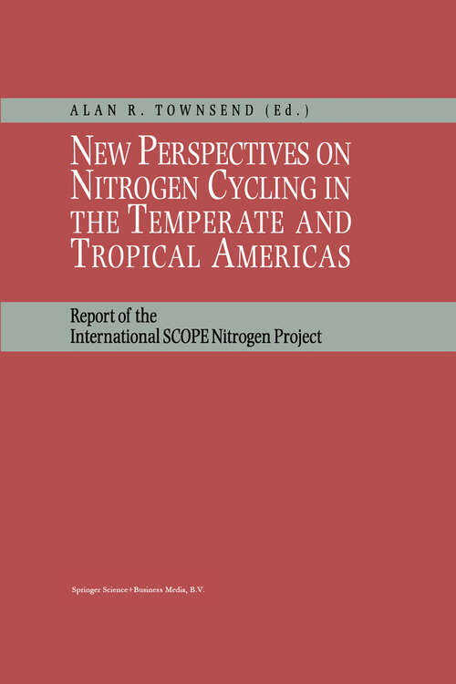 Book cover of New Perspectives on Nitrogen Cycling in the Temperate and Tropical Americas: Report of the International SCOPE Nitrogen Project (1999)