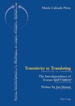 Book cover of Transitivity In Translating: The Interdependence Of Texture And Context (pdf)