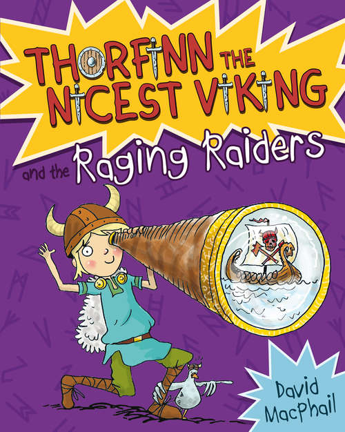 Book cover of Thorfinn and the Raging Raiders: The Disgusting Feast, The Raging Raiders And The Terrible Treasure (Thorfinn the Nicest Viking #5)