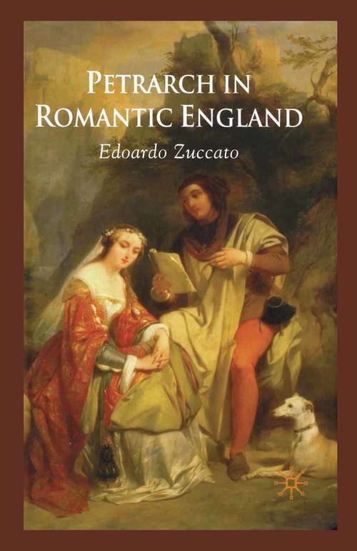 Book cover of Petrarch in Romantic England (2008)