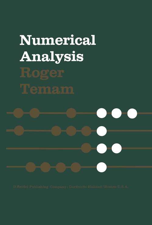Book cover of Numerical Analysis (1973)