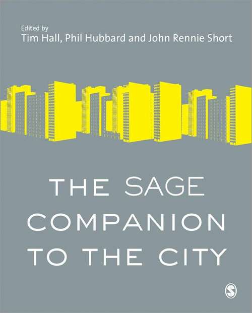 Book cover of The SAGE Companion to the City (PDF)