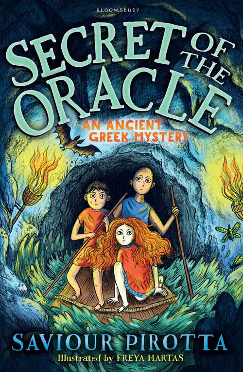 Book cover of Secret of the Oracle: An Ancient Greek Mystery (Flashbacks)