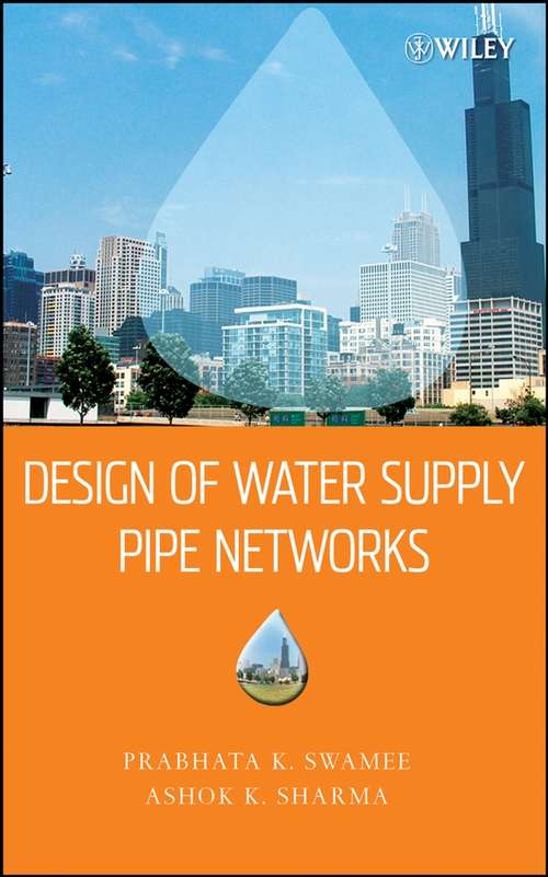 Book cover of Design of Water Supply Pipe Networks