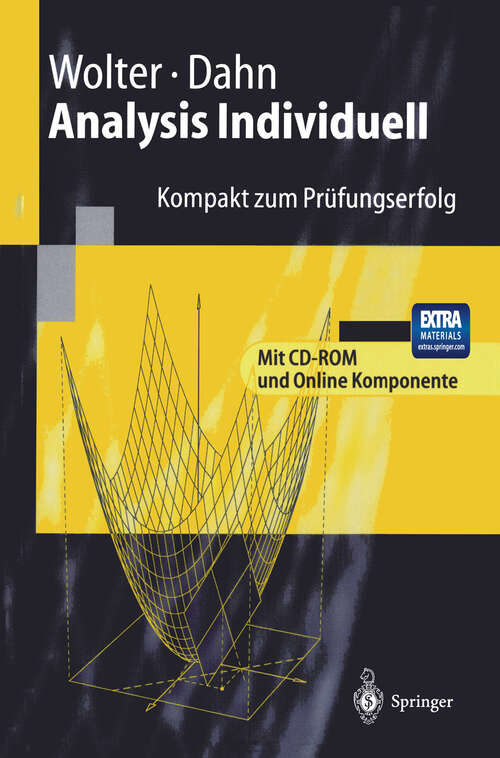 Book cover of Analysis Individuell: Kompakt zum Prüfungserfolg (2000)