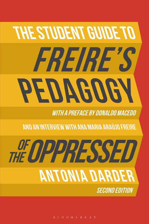 Book cover of The Student Guide to Freire's 'Pedagogy of the Oppressed'