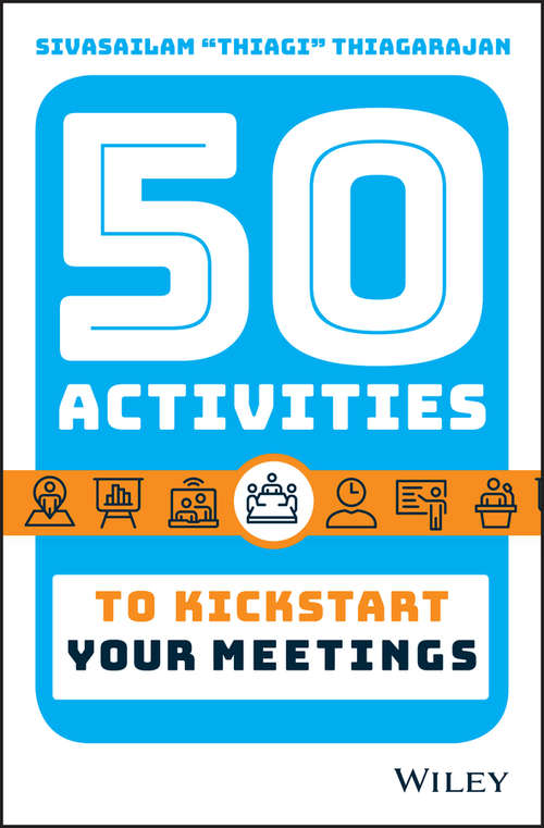 Book cover of 50 Activities to Kickstart Your Meetings