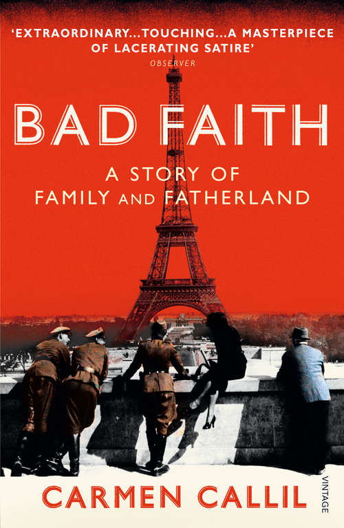 Book cover of Bad Faith: A History of Family and Fatherland