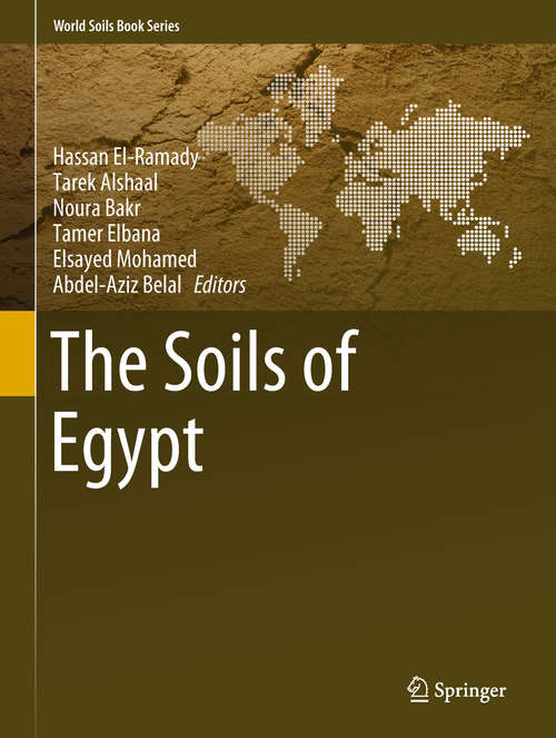 Book cover of The Soils of Egypt (World Soils Book Series)