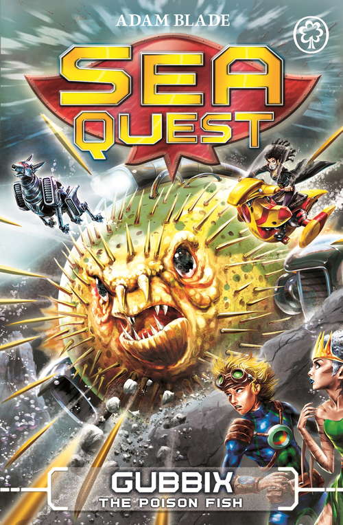 Book cover of Gubbix the Poison Fish: Book 16 (Sea Quest #16)