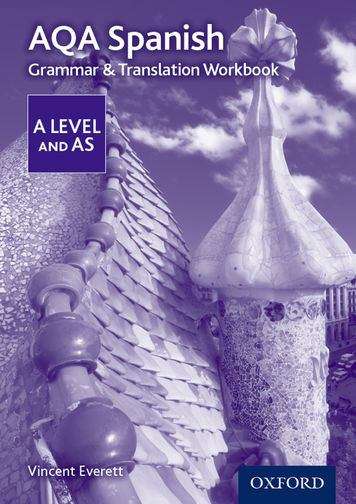 Book cover of AQA A Level Spanish: Grammar & Translation Workbook (PDF)