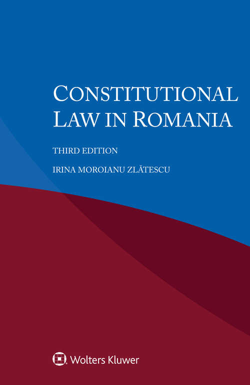 Book cover of Constitutional Law in Romania (3)