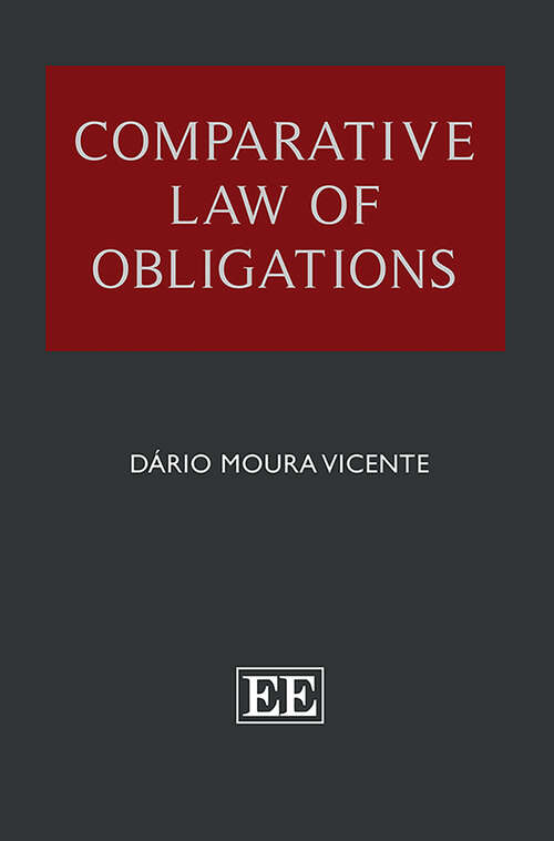 Book cover of Comparative Law of Obligations