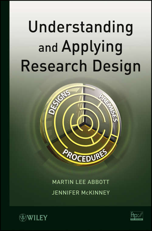 Book cover of Understanding and Applying Research Design