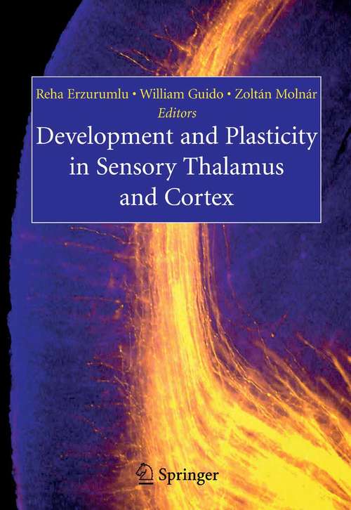 Book cover of Development and Plasticity in Sensory Thalamus and Cortex (2006)