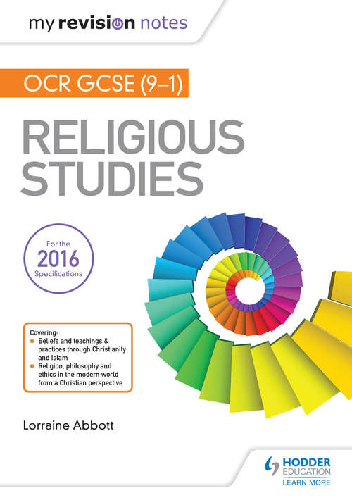Book cover of My Revision Notes OCR GCSE (9-1) Religious Studies