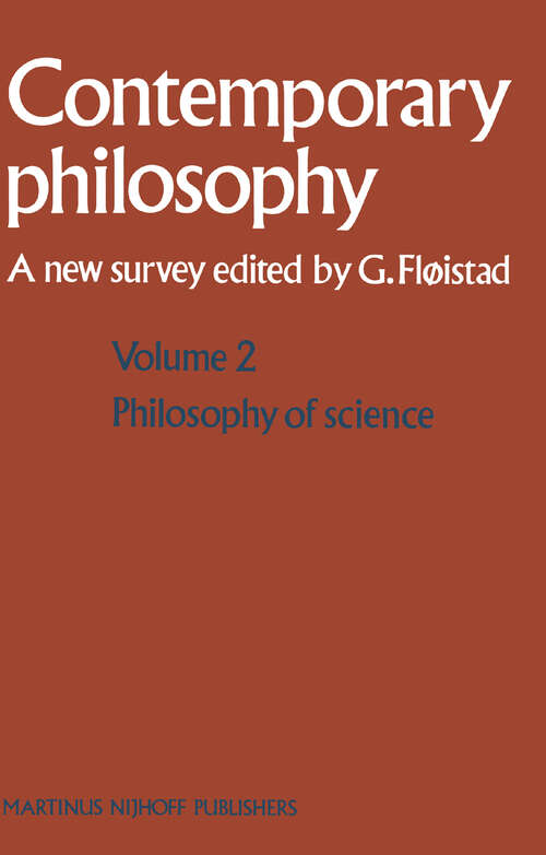 Book cover of La philosophie contemporaine / Contemporary philosophy: Chroniques nouvelles / A new survey (1982) (Contemporary Philosophy: A New Survey #2)