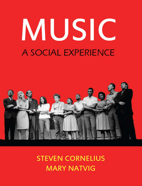 Book cover of Music: A Social Experience