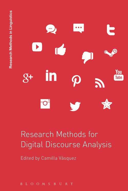 Book cover of Research Methods for Digital Discourse Analysis (Research Methods in Linguistics)