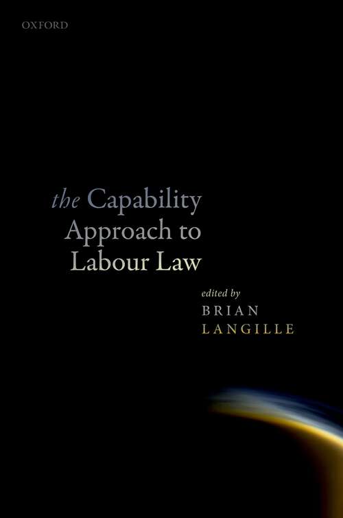 Book cover of The Capability Approach to Labour Law