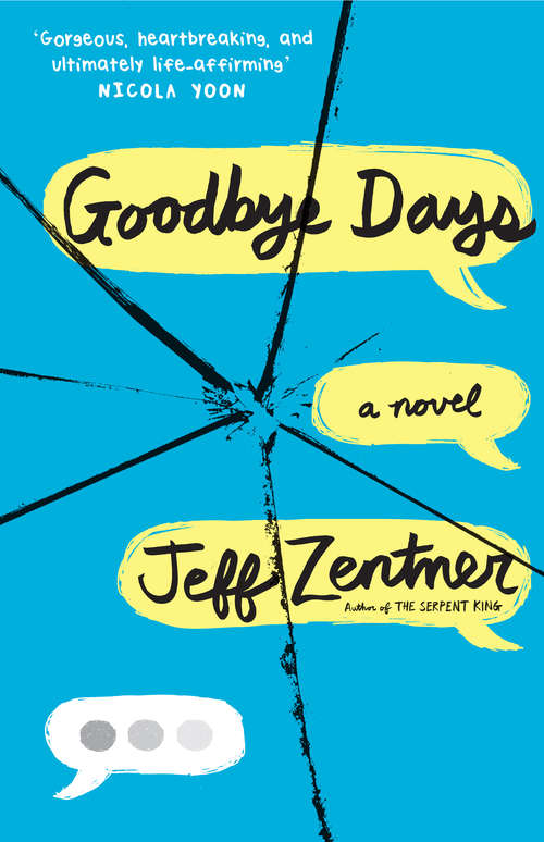 Book cover of Goodbye Days