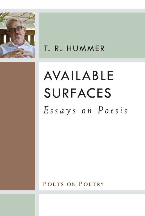Book cover of Available Surfaces: Essays on Poesis (Poets On Poetry)