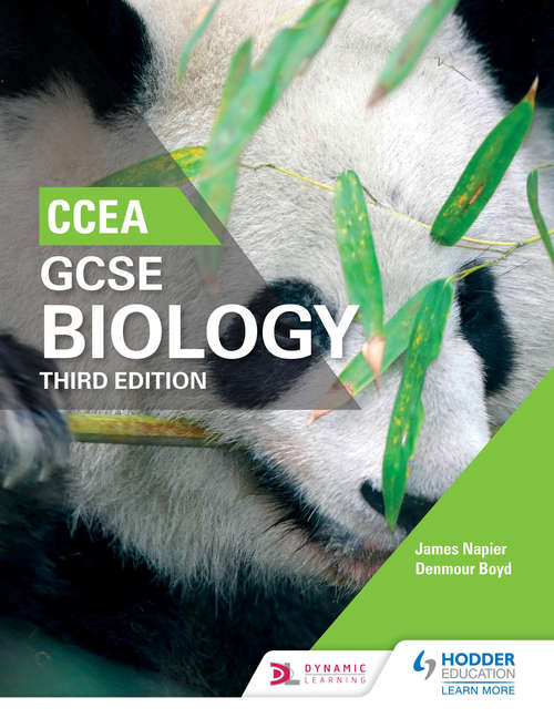 Book cover of CCEA GCSE Biology Third Edition (PDF)
