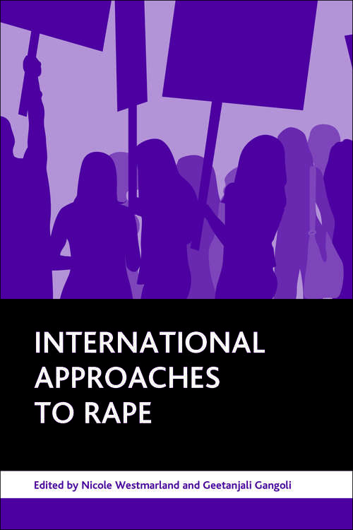 Book cover of International approaches to rape