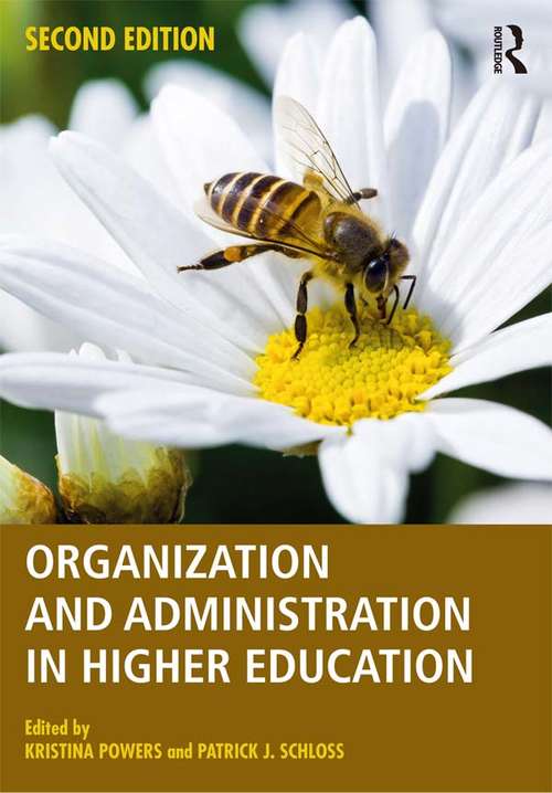 Book cover of Organization and Administration in Higher Education (2)