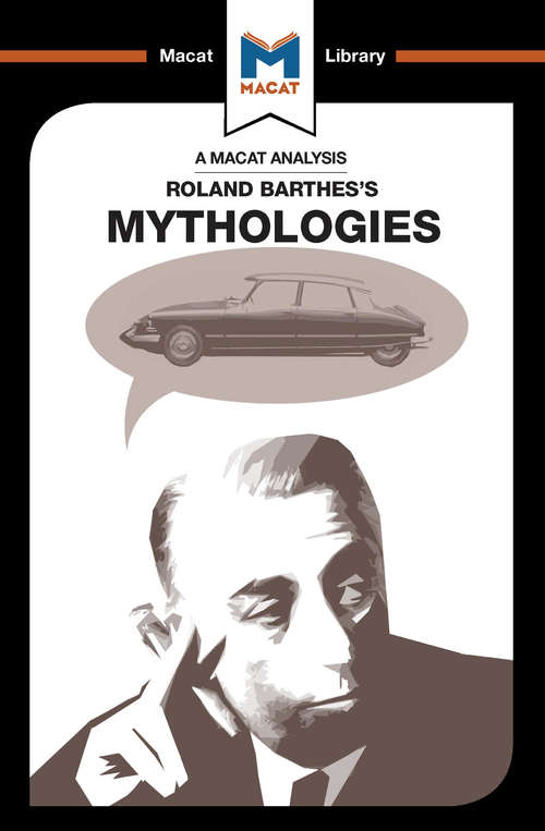 Book cover of Mythologies (The Macat Library)