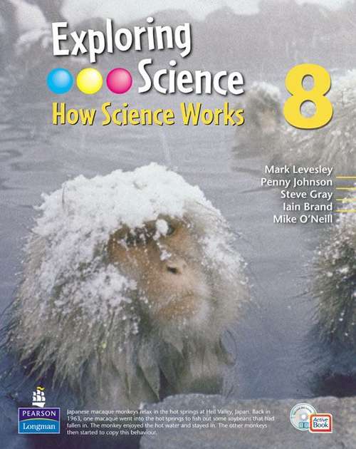 Book cover of Exploring Science: How Science Works - Year 8 Student Book (PDF)