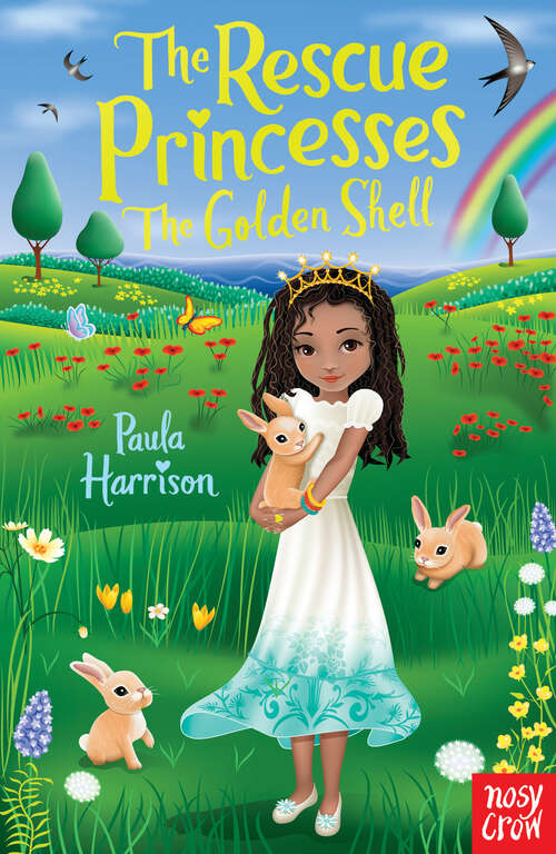 Book cover of The Rescue Princesses: The Golden Shell (The Rescue Princesses #12)