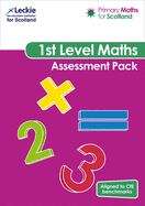 Book cover of Primary Maths For Scotland First Level Assessment Pack (PDF): For Curriculum For Excellence Primary Maths