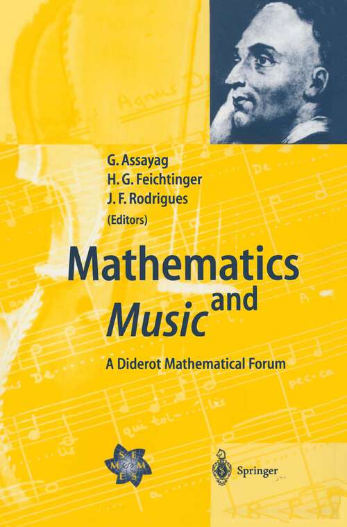 Book cover of Mathematics and Music: A Diderot Mathematical Forum (2002)