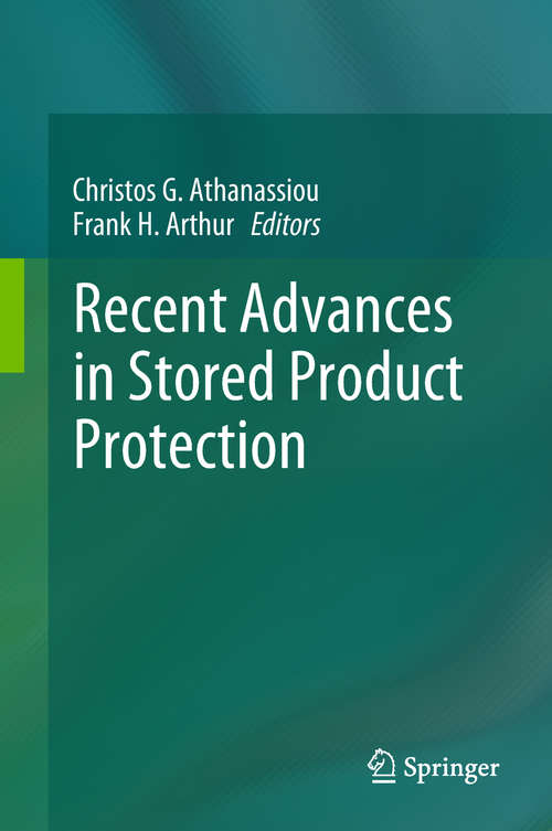 Book cover of Recent Advances in Stored Product Protection