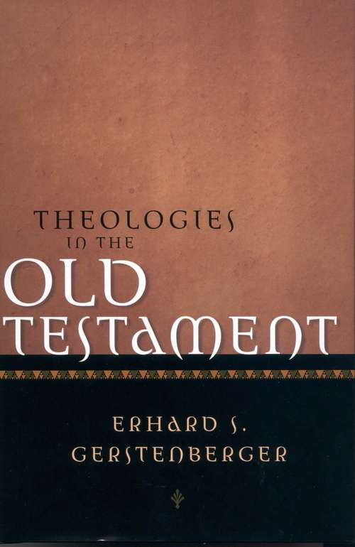 Book cover of Theologies of the Old Testament (PDF)