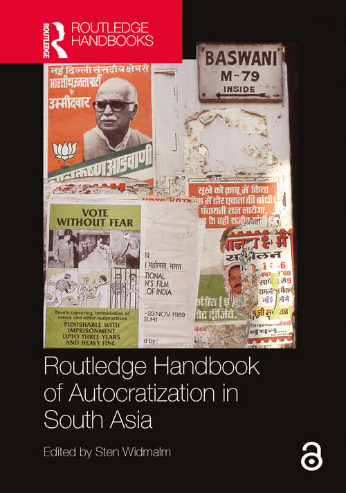 Book cover of Routledge Handbook of Autocratization in South Asia