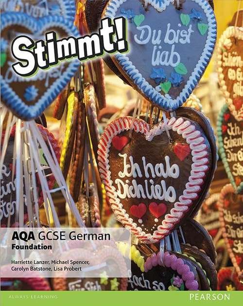 Book cover of Stimmt! AQA GCSE German Foundation Student Book (PDF)