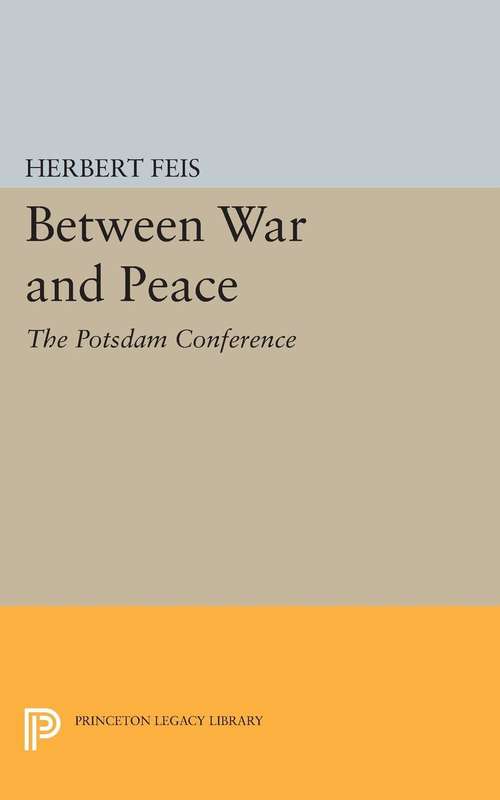 Book cover of Between War and Peace (PDF)