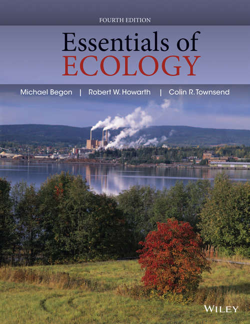 Book cover of Essentials of Ecology