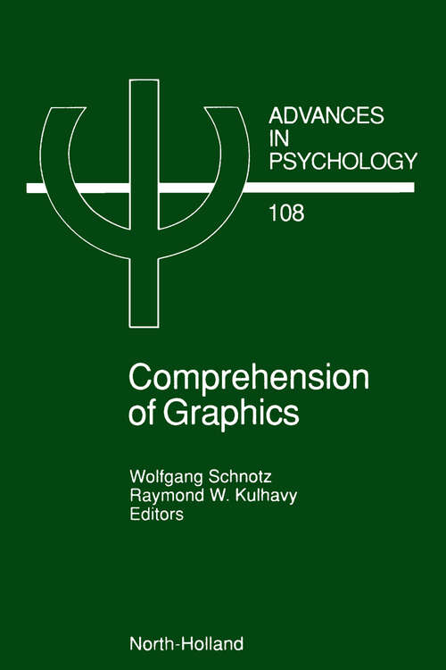 Book cover of Comprehension of Graphics (ISSN: Volume 108)