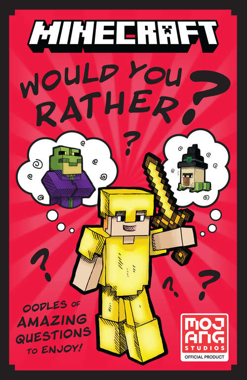 Book cover of Minecraft Would You Rather
