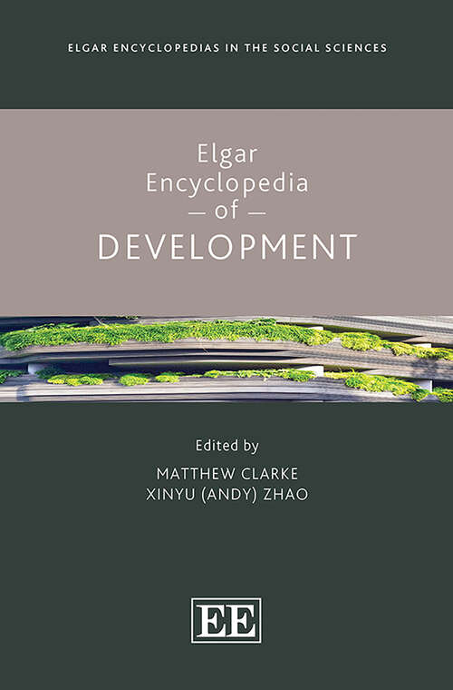 Book cover of Elgar Encyclopedia of Development (Elgar Encyclopedias in the Social Sciences series)