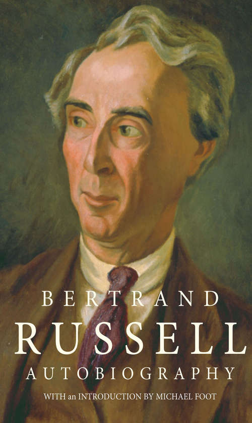 Book cover of The Autobiography of Bertrand Russell (2)