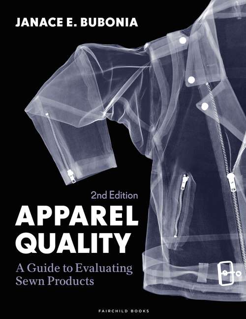 Book cover of Apparel Quality: A Guide to Evaluating Sewn Products - with STUDIO