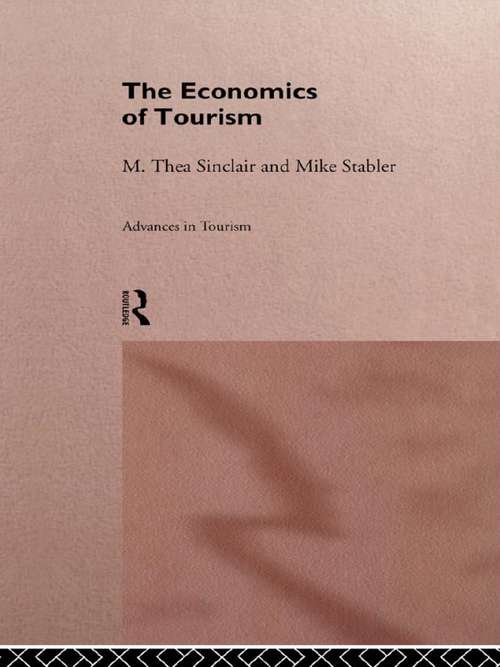 Book cover of The Economics of Tourism
