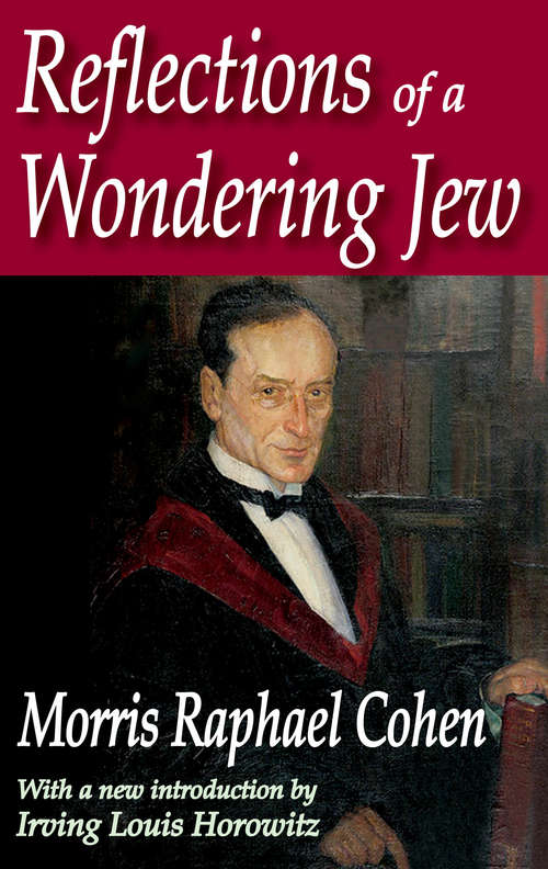 Book cover of Reflections of a Wondering Jew