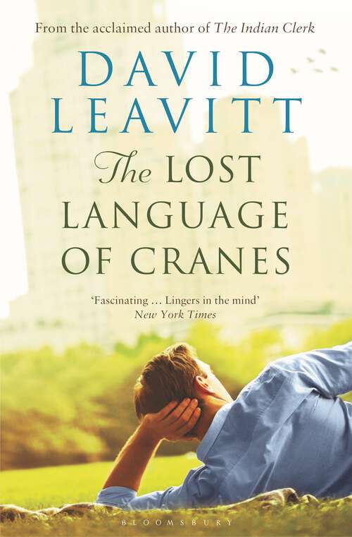 Book cover of The Lost Language of Cranes: A Novel